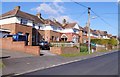 Houses along Millway Road