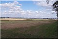 Farmland west of The Drove (track)