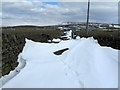 SD8443 : Snow Drift at Craven Laithe by Chris Heaton