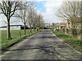 Un-named road passes through Falkner