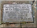 Paddling pool plaque