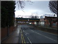 Railway bridge over Doughty Road