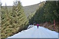 NT1225 : Snowy track below Glenheurie Rig by Jim Barton