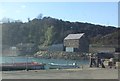 Old harbour building at Red Bay