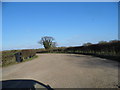 The entrance to Eversheds Farm off the A29