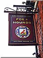 Fox & Hounds (5) - sign, Stockwith Road, Walkeringham, Notts