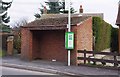 Bus stop and shelter, Stockwith Road (A161), Walkeringham, Notts