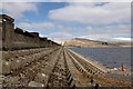NS9708 : Daer Reservoir dam by Alan O'Dowd