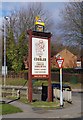 The Cobbler (2) - sign, Cobblers Lane, Pontefract