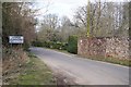 Entering Upper Clatford