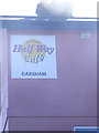 TM4069 : Halfway Cafe Sign by Geographer