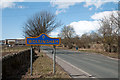 A689 entering Wolsingham from the east