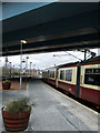 NS6162 : Rutherglen railway station by Thomas Nugent