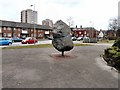 Revolving Boulder on Burlington Street