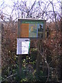 TM4669 : Minsmere Nature Reserve sign at Mount Pleasant Farm by Geographer