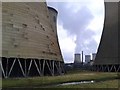 Cooling towers in Didcot Power Station