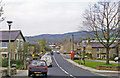 Dacre: approaching site of former station, 1995