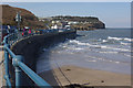 Sea wall at Benllech