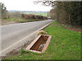 Drinking trough at Ludwell 