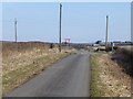 Road junction on Alnwick Moor