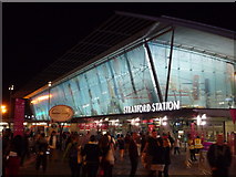 TQ3884 : Stratford: the railway station by Chris Downer