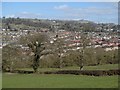 Fields and view of Wirksworth