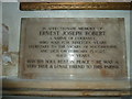 St. Katharine, Southbourne: memorial (1)