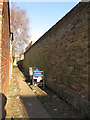 Alley between Furzefield Road and Hassendean Road