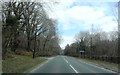 Minor junction on the A494