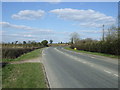 Approaching bend on the A38