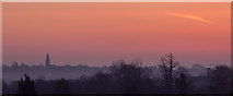 TQ2995 : Sunrise, London N14 by Christine Matthews