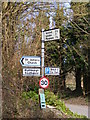 TM4770 : Roadsign on Westleton Road by Geographer