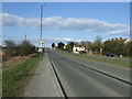 Roman Road (A38) heading north 