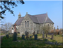 SH4758 : St Gwyndaf's Church, Llanwnda by Eirian Evans