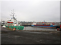 Ships at Berwick Docks