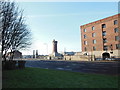 Wapping Dock hydraulic tower