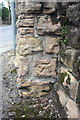 Benchmark on wall at Mapperley Road / Redcliffe Road junction