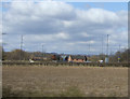 Farmland south of Kingsbury