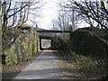 Abergarw road bridge over GWR trackbed