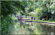 SP1866 : Canal near Preston Bagot, Warwickshire by Roger  Kidd