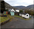 Buildings near Danygraig Cemetery entrance, Risca