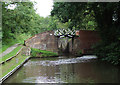SP1866 : Bridge and lock near Preston Bagot, Warwickshire by Roger  Kidd