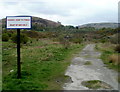 Danger - keep to public right of way only, Abersychan