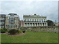 Looking from the seafront towards St Thomas Street