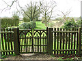 Churchyard gate at St Mary