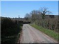 Farm buildings at Court Farm, looking west