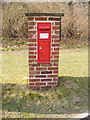 TG0704 : Kimberley Green Victorian Postbox by Geographer