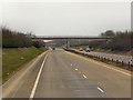 Minor Road Bridge over the A419 near Ermin Farm