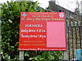 Parish Church of St Mary the Virgin, Trawden, Sign