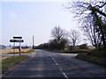 TG1307 : B1108 Watton Road, Marlingford by Geographer